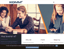 Tablet Screenshot of ikomm.no